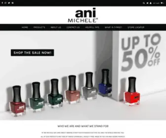 Animichele.com(Ani Michele Products) Screenshot