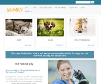 Animky.com(A Dog Parent’s Blog) Screenshot