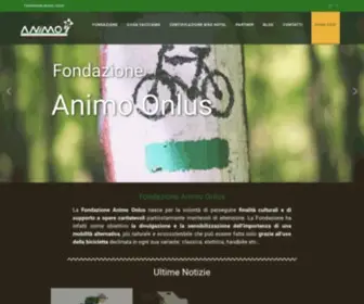 Animo.com(Fondazione Animo Onlus) Screenshot