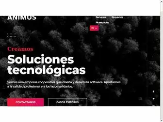 Animus.coop(Creamos soluciones digitales) Screenshot