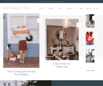 Anindigoday.com(An Indigo Day) Screenshot