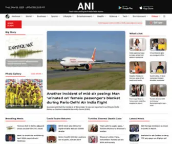Aninews.in(Asia’s Premier News Agency) Screenshot