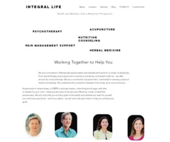 Anintegrallife.org(Therapy in Philadelphia) Screenshot