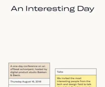 Aninterestingday.com(An Interesting DayAmsterdam) Screenshot