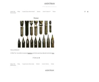 Anintran.com(A Calligraphy Companion) Screenshot