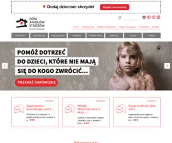 Anioly24.pl(Dom Aniołów Stróżów) Screenshot