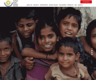 Anirban.org.in(Anirban Rural Welfare Society) Screenshot