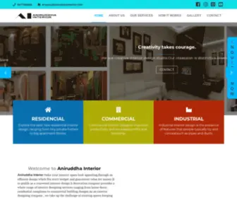 Aniruddhainterior.com(Best Interior Designer In Burdwan And Interior Decorators In Kolkata) Screenshot