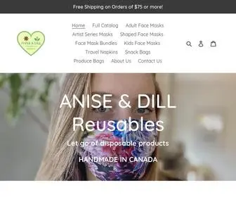 Aniseanddill.com(Frances Felt) Screenshot
