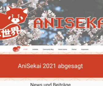 Anisekai-Salzburg.at(AniSekai 2020) Screenshot