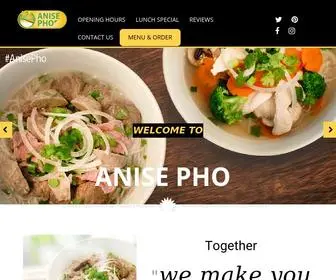 Anisepho.com(Anise Pho) Screenshot