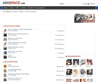 Anispace.net(Anime and Friends) Screenshot