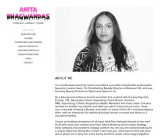 Anitabhagwandas.com(ANITA BHAGWANDAS) Screenshot