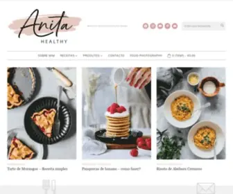 Anitahealthy.com(Receitas Saudáveis e Plant) Screenshot