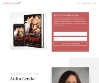 Anitalemkeauthor.com(Anita Lemke) Screenshot