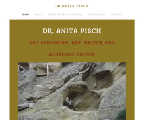 Anitapisch.com(Dr Anita Pisch) Screenshot