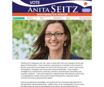 Anitaseitz.com(Anita Seitz) Screenshot
