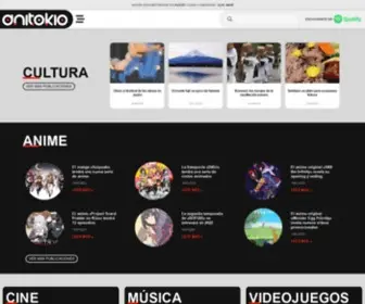 Anitokio.net(Noticias Sobre Anime) Screenshot