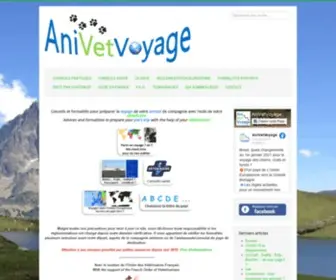 Anivetvoyage.com(Formalités) Screenshot