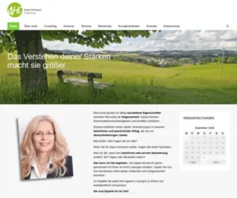 Anja-Hampel-Coaching.de(Anja Hampel) Screenshot