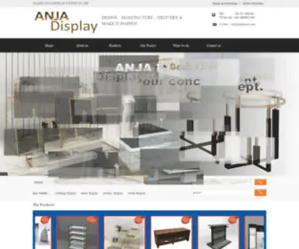 Anjadisplay.com(XIAMEN ANJA DISPLAY SYSTEM CO) Screenshot