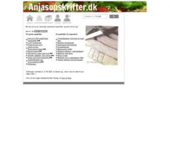 Anjasopskrifter.dk(Anjas Opskrifter) Screenshot
