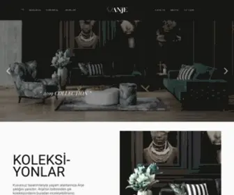 Anje.com.tr(Modern Yaşam Alanlarınız İçin Mobilya Ürünleri) Screenshot