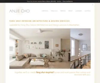 Anjiecho.com(Anjie Cho) Screenshot