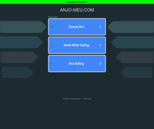 Anjo-MEU.com(Anjo MEU) Screenshot