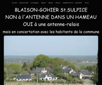 Anjou-Bike-Center.com(NON á l'antenne relais dans le Hameau de la Touche ´ Blaison Saint Sulpice) Screenshot