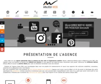 Anjouweb.com(Création) Screenshot