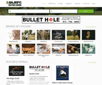 Anjrpcbuyersguide.com(Association of New Jersey Rifle & Pistol Club Buyers Guide) Screenshot