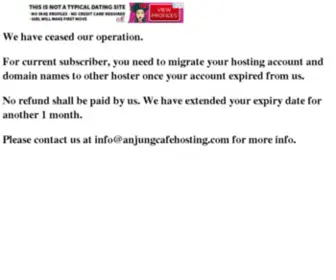 Anjungcafehosting.com(賃貸物件についての話題) Screenshot