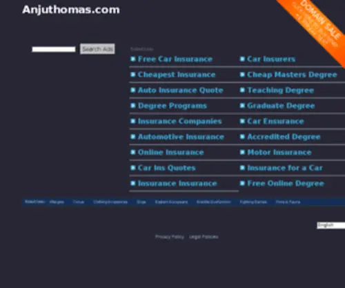 Anjuthomas.com(Anjuthomas) Screenshot
