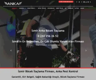 Ankailaclama.com(İzmir ANKA Böcek ilaçlama Firması ®) Screenshot