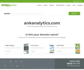 Ankanalytics.com(Ankanalytics) Screenshot