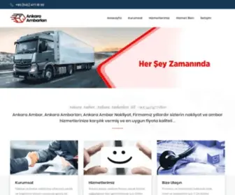 Ankaraambarlari.com(Ankara nakliye ambarı) Screenshot