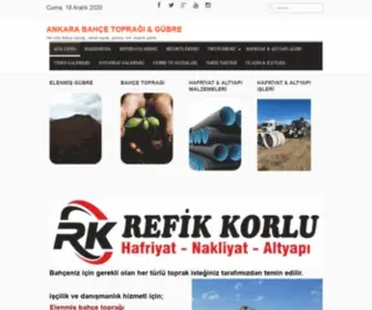 Ankarabahcetopragigubre.com(Ankara Bahçe Toprağı) Screenshot