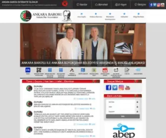 Ankarabarosu.org.tr(Ankara Barosu Web Sayfas) Screenshot