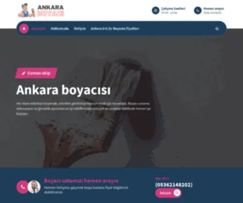 Ankaraboyabadana.site(Ankara Boyacı Fiyatları) Screenshot