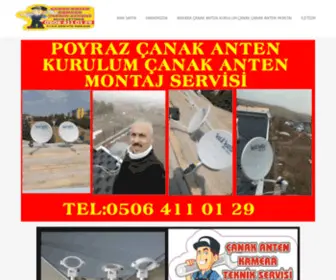 Ankaracanakantenkurulumcanakcanakantenmontaj.com(POYRAZ ÇANAK ANTEN MONTAJ) Screenshot