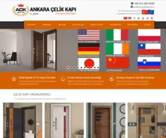 Ankaracelikkapi.com.tr(Ankara Çelik Kapı) Screenshot