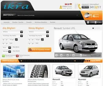 Ankaradaarabakiralama.com(Ankara İkra Rent A Car) Screenshot