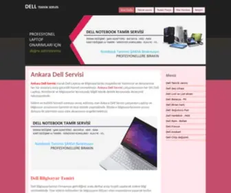 Ankaradellservis.com(Ankara Dell Servisi) Screenshot