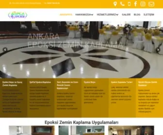 Ankaraepoksizeminkaplama.com(Epoksi Zemin Kaplama) Screenshot