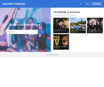 Ankaraetkinlikleri.org(Ankara Etkinlikleri) Screenshot