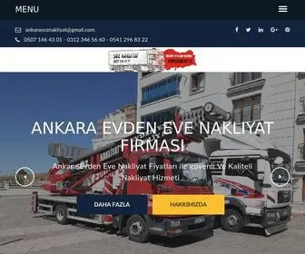 Ankaraevdenevenakliyat.info(Ankara Evden Eve Nakliyat) Screenshot