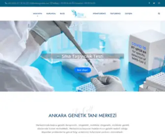 Ankaragenetik.com(Merkezi) Screenshot