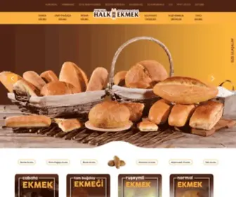 Ankarahalkekmek.com.tr(Ankara Halk Ekmek ve Un Fabrikası A.Ş) Screenshot