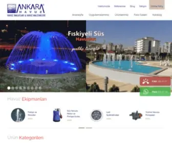 Ankarahavuz.com.tr(Ankara Havuz) Screenshot